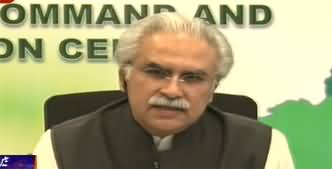 Dr. Zafar Mirza And Moeed Yousaf Press Briefing on Coronavirus Situation And Updates