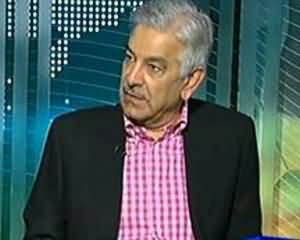 Dunya @ 8 with Malick - 20th August 2013 (Khuwaja Asif Exclusive Interview)