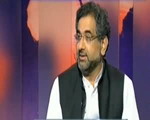 Dunya @ 8 with Malick (Exclusive Interview Shahid Khaqan Abbasi) - 28th October 2013