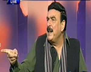 Dunya @ 8 with Malick (Sheikh Rasheed Talks On Rawalpindi Incident) - 18th November 2013