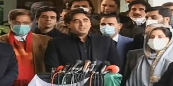 Early Senate Election Proves That Govt Has Shaken - Bilawal Bhutto Media Talk