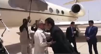 Economy Ventilator Per, Taziat Helicopter Per - PM Shehbaz reached Larkana for condolence of Zardari's mother