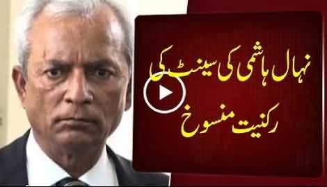 Election Commission De-Notifies Nehal Hashmi From Senate