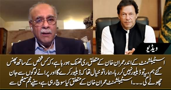 Establishment Is Worried And Seriously Rethinking About Imran Khan - Najam Sethi