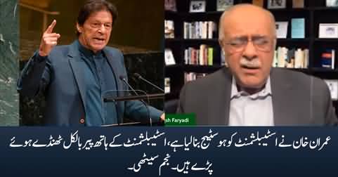 Establishment Ke Haath Payr Bilkul Thandy Huwey Parey Hain - Najam Sethi