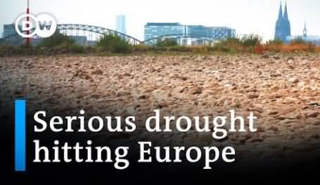 Europe's rivers are running dry as the climate crisis worsens