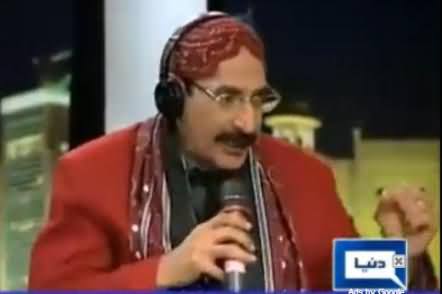 Excellent Parody Of CM Sindh Qaim Ali Shah By Iftikhar Thakur in Mazaaq Raat