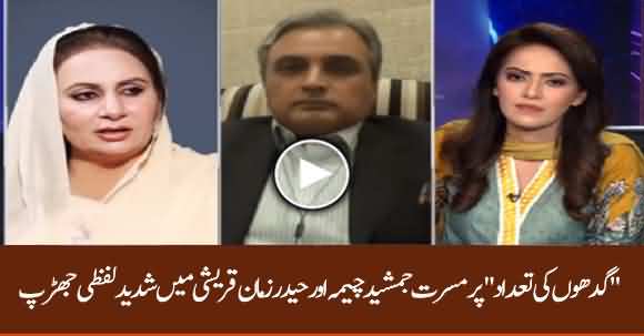 Exchange Of Harsh Words Between PTI And PPP Members Over Donkeys Numbers