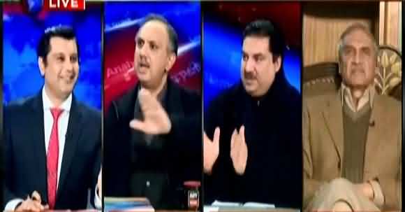 Exchange Of Harsh Words Between Umar Ayub And Khurram Dastagir