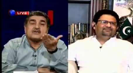 Exchange of hot words between Iftikhar Ahmed and Miftah Ismail