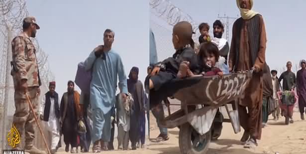 Exclusive Footage: Thousands of Afghan Citizens Leaving Afghanistan