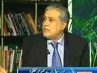 Exclusive Interview Ishaq Dar (Finance Minister) On Express News - 10th January 2014