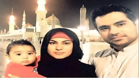 Exclusive Pictures of Veena Malik With Her Husband & Son While Performing Umrah