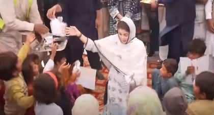 Exclusive video: CM Maryam Nawaz's adorable conversation with kids goes viral on social media
