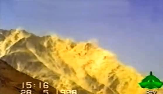 Exclusive Video of Pakistan's Nuclear Test on 28th May 1988