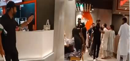 Exclusive video: Pro-Palestinian mob stormed KFC in Rawalpindi