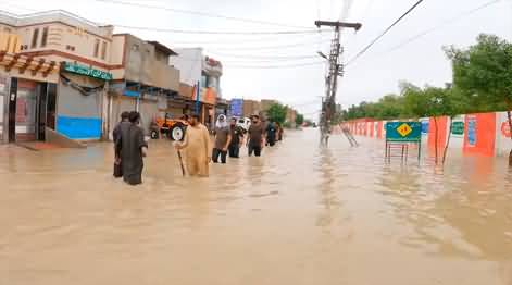 Exclusive view of Fazilpur city which has been completely destroyed due to flood