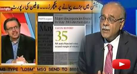 FAFEN Endorsed 35 Punctures Issue, Najam Sethi in Trouble - Dr. Shahid Masood Telling the Story