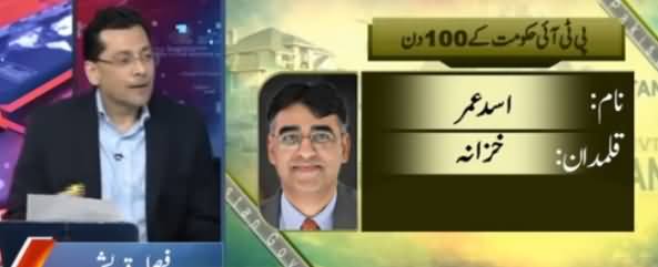 Faisal Qureshi Report on Finance Minister Asad Minister Performance in 100 Days