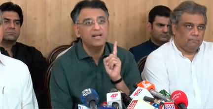 Faisla Sazi Karney Waley Kaan Khool Kar Sun Lein - Asad Umar's Warning to Establishment