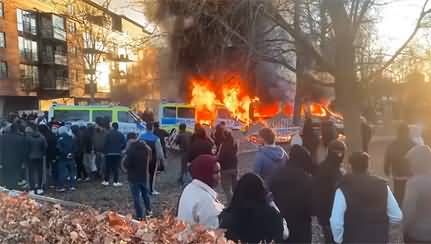 Far-right group's plan to burn Quran spark riots in several cities of Sweden, 26 arrested