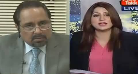 Fareeha Idrees Shuts The Mouth of Mian Ateeq By Showing Footage of MQM's Rally