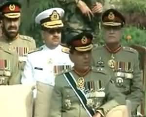 Farewell Ceremony of General Khalid Shamim Wain CJCS (Chairman Joints Chiefs of Staff Committee) - 7th October 2013