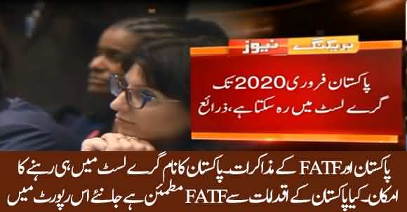 FATF Is Satisfied With Pakistan Efforts, Pakistan Can't Be Blacklisted
