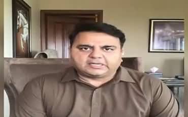 Fawad Ch's reaction on LHC's decision to impose 15-days ban on airing anti-judiciary speeches