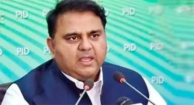 Fawad Chaudhry appeals to PTI workers to reach Bani Gala