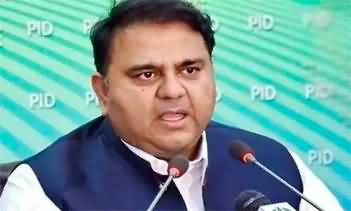 Fawad Chaudhry appreciates Zalmay Khalilzad's tweet against Asif Zardari