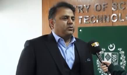 Fawad Chaudhry Bashing Modi on Failure of Indian Science Experiments