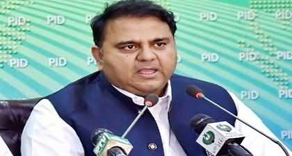 Fawad Chaudhry calls JUIF an extremist party