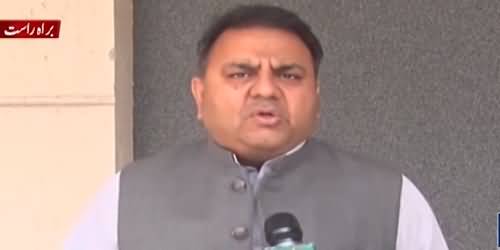Fawad Chaudhry Criticizes Sindh Govt on Imposing Lockdown Across Sindh