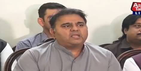 Fawad Chaudhry's press conference in Islamabad - 6th May 2022
