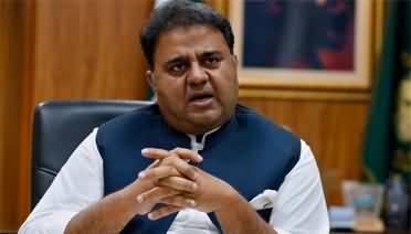 Fawad Chaudhry's tweet on PM Azad Kashmir's disqualification