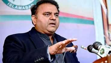 Fawad Chaudhry's tweet on Shahbaz Sharif's vote of confidence