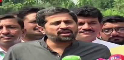 Fayyaz ul Hassan Chohan Addresses Media, Criticizes Rana Mashood