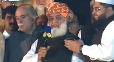 Fazlur Rehman Latest Speech in Azadi March Islamabad - 5th November 2019