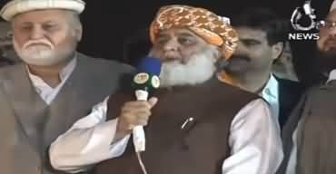 Fazlur Rehman's Last Speech To Azadi March, Announcing To End Dharna - 13th November 2019