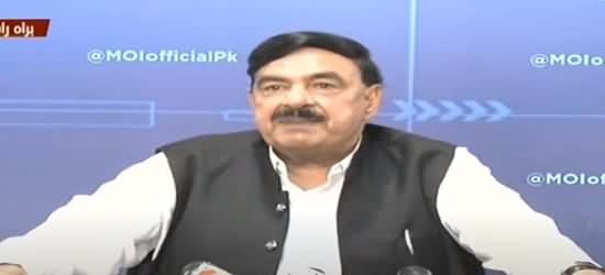 Fazlur Rehman Se Kaha Tha Ke Ap Ke Saath Hath Hoga - Sheikh Rasheed Ahmad's Media Talk