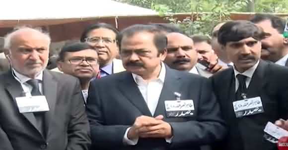 Fear Of Coronavirus Spread To Hide Govt Failure - Rana Sanaullah Press Conference