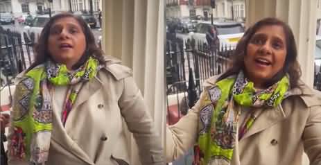 Female PTI supporter openly bashing General Bajwa for allegedly removing Imran Khan