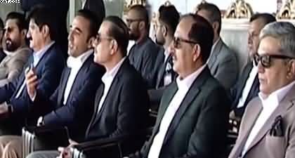 Field Marshal Asim Munir & Bilawal attended closing ceremony of 35th National Games