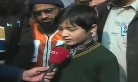 Fifth Class Student, Eyewitness of Peshawar Incident Telling How Terrorists Attacked
