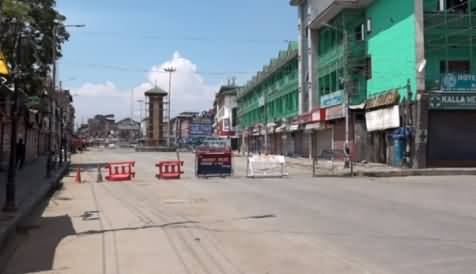 Fifth Day of Curfew in Kashmir: Latest Updates on Current Situation of Kashmir