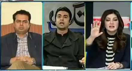 Fight Between Murad Saeed and Anchor Sadaf Abdul Jabbar in Live Show