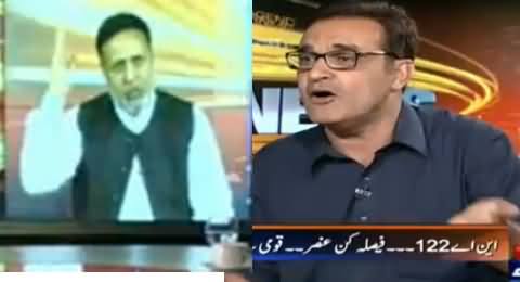 Fight Between Noor Alam And Mian Mehmood Rasheed in Live Show