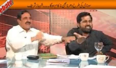 Fight Between PMLN Abdul Manan and PTI Fayaz ul Hassan Chohan in Live Show