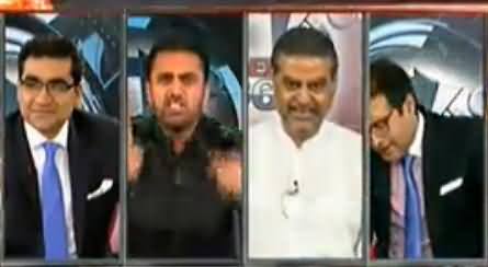 Fight Between Zaeem Qadri (PMLN) and Qazi Shafique (PAT) in Live Show